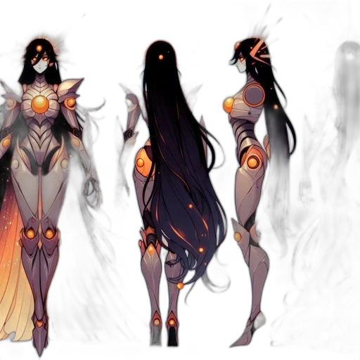 concept art, fantasy art, comic book art, pixel art transparent PNG cut-out