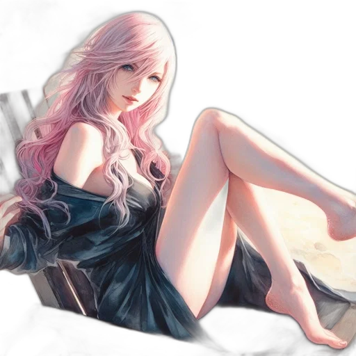 dress, watercolor, fantasy art, concept art transparent PNG cut-out