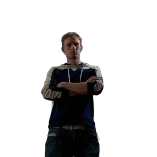 staff, jacket, face, weapon transparent PNG cut-out