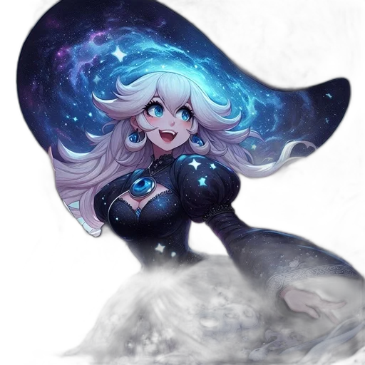 staff, creature, dress, crown transparent PNG cut-out