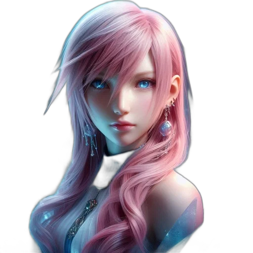 face, dress, fantasy art, concept art transparent PNG cut-out