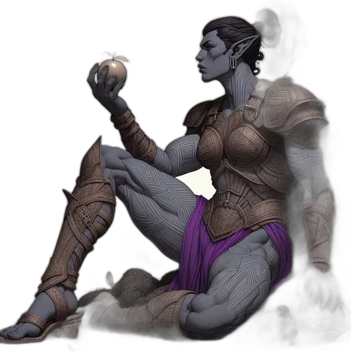 staff, fantasy art, concept art, comic book art transparent PNG cut-out