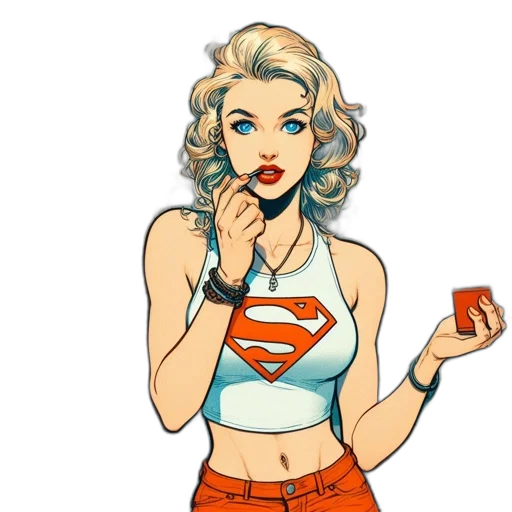comic book art, cartoon, concept art, pixel art transparent PNG cut-out