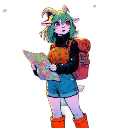 staff, jacket, creature, mask transparent PNG cut-out