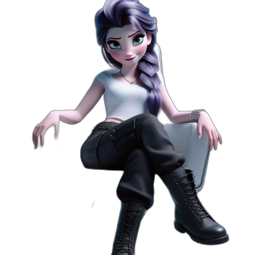 staff, robot, 3d render, concept art transparent PNG cut-out
