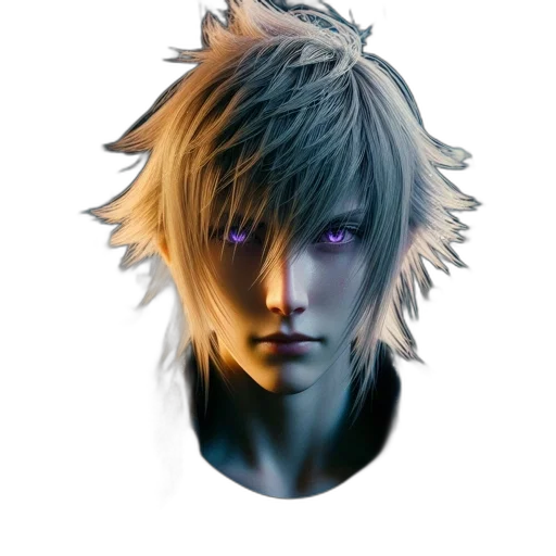 face, mask, hair, concept art transparent PNG cut-out