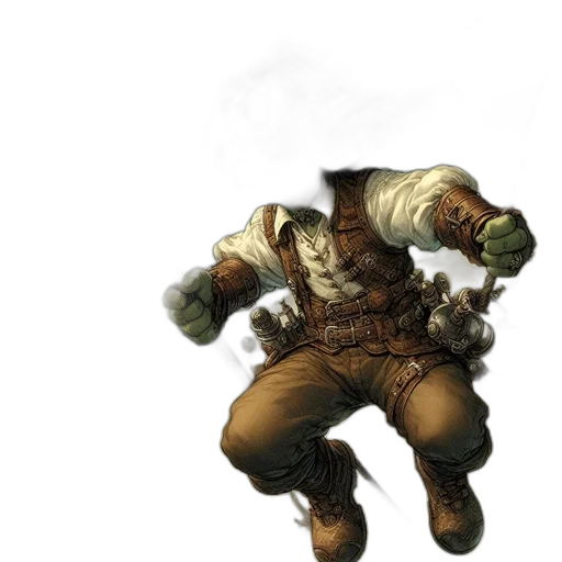 staff, face, creature, weapon transparent PNG cut-out