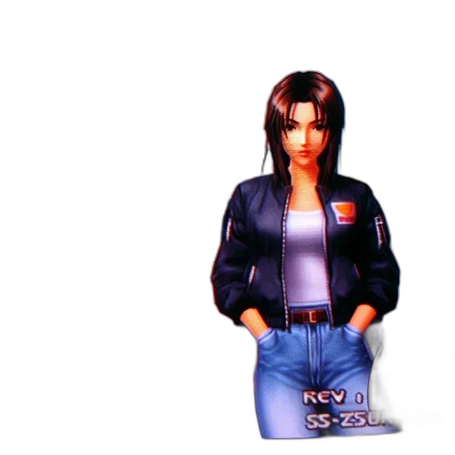 jacket, robot, vaporwave, concept art transparent PNG cut-out