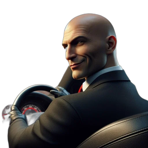 car, face, jacket, concept art transparent PNG cut-out