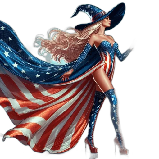 comic book art, concept art, fantasy art, cartoon transparent PNG cut-out