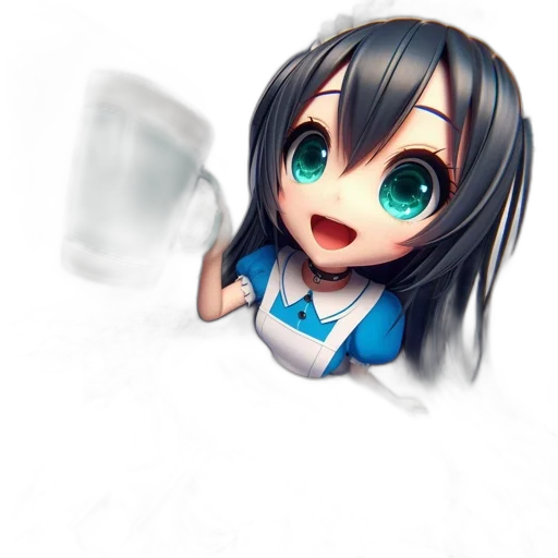 bottle, robot, face, creature transparent PNG cut-out