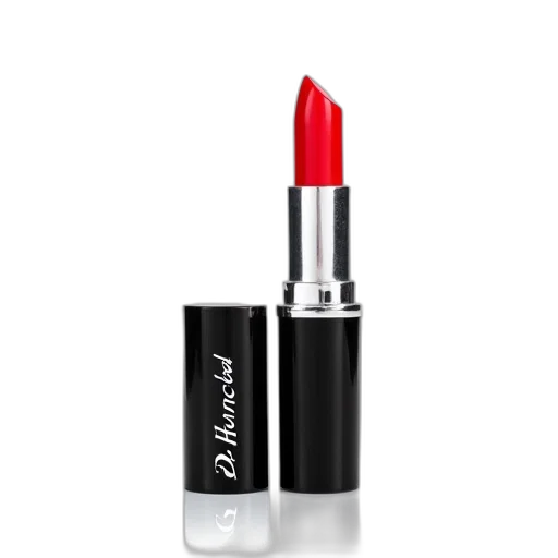 red, black, lipstick, tube transparent PNG cut-out