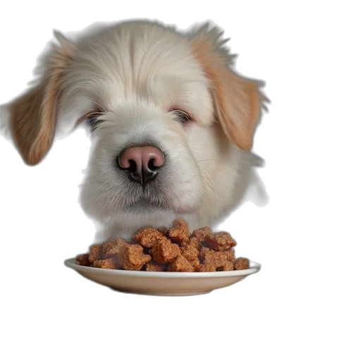 food, animal, photorealistic, dog transparent PNG cut-out