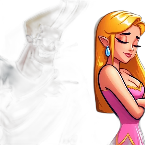 concept art, fantasy art, cartoon, comic book art transparent PNG cut-out
