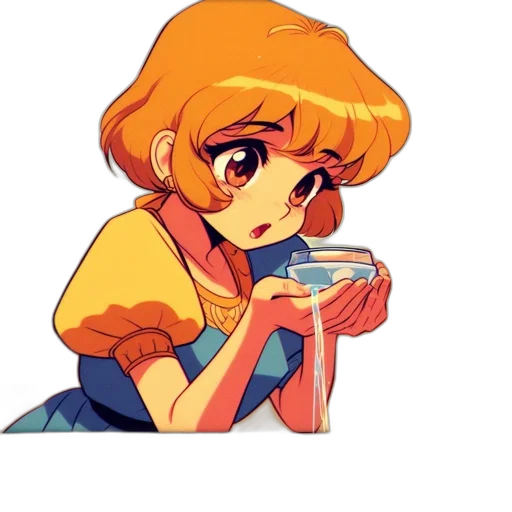 food, robot, dress, staff transparent PNG cut-out