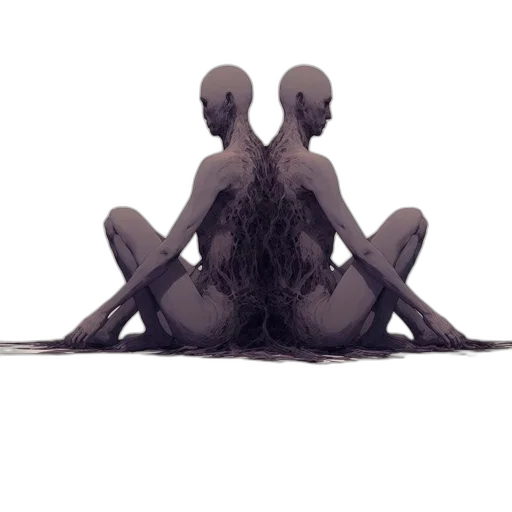 hair, mask, robot, creature transparent PNG cut-out