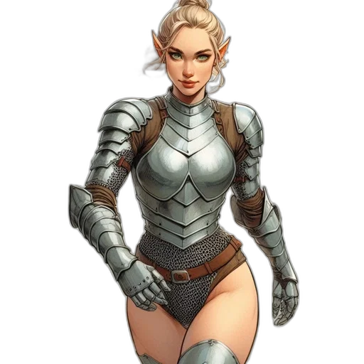robot, sword, fantasy art, concept art transparent PNG cut-out