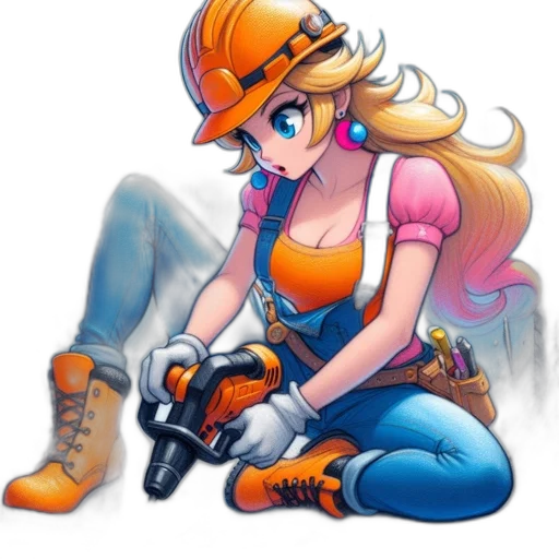 staff, robot, weapon, concept art transparent PNG cut-out