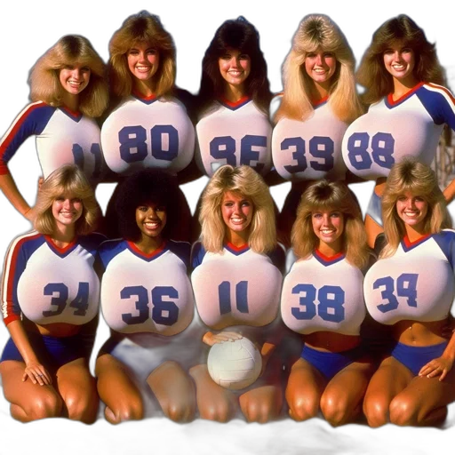hair, group, women, each transparent PNG cut-out