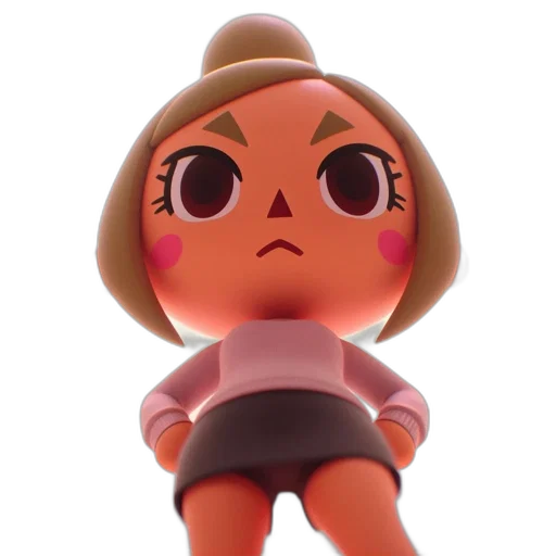 face, creature, staff, 3d render transparent PNG cut-out