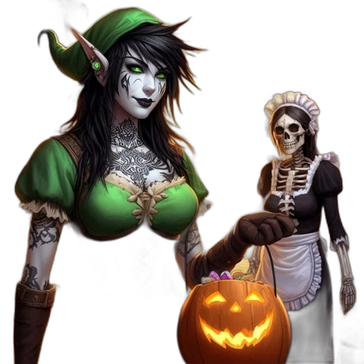 concept art, fantasy art, pixel art, comic book art transparent PNG cut-out