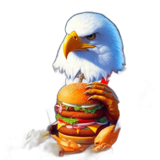 food, animal, weapon, pixel art transparent PNG cut-out