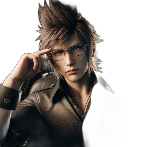 jacket, staff, concept art, photorealistic transparent PNG cut-out