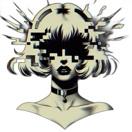 mask, crown, face, hair transparent PNG cut-out