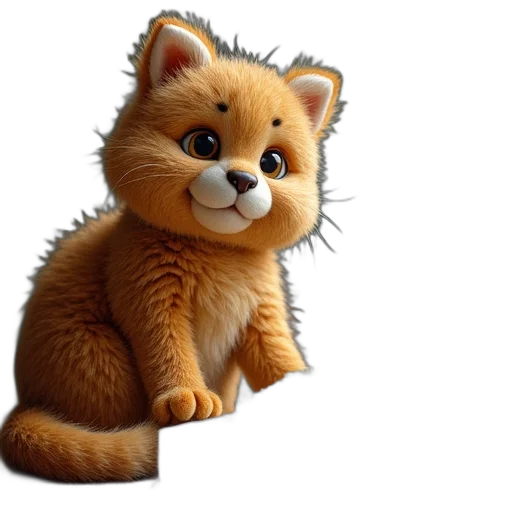 animal, creature, staff, 3d render transparent PNG cut-out