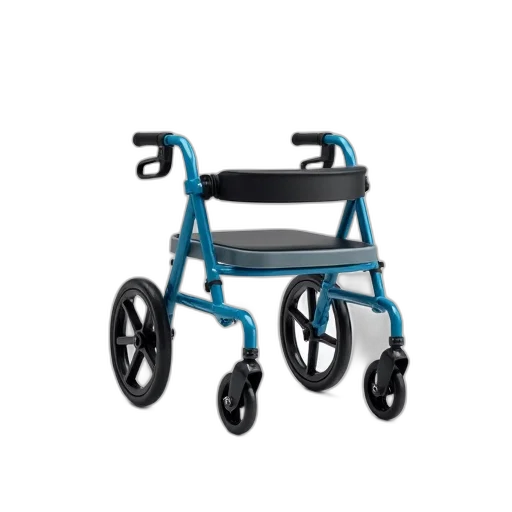 car, 3d render, blue, walker transparent PNG cut-out
