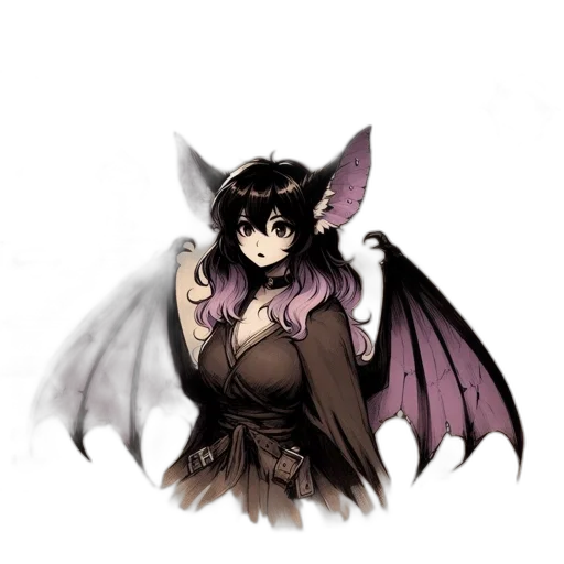 dragon, staff, creature, fantasy art transparent PNG cut-out