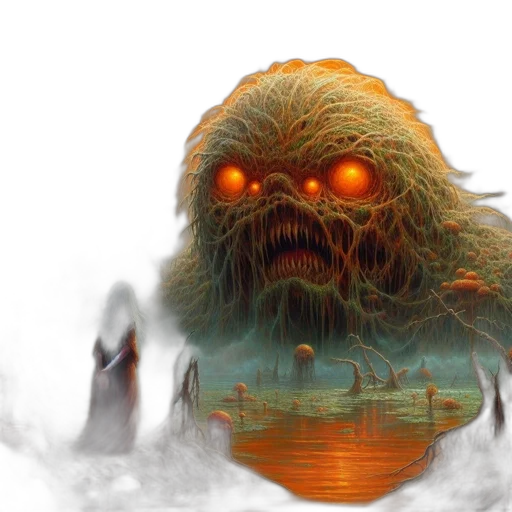 creature, mask, concept art, fantasy art transparent PNG cut-out