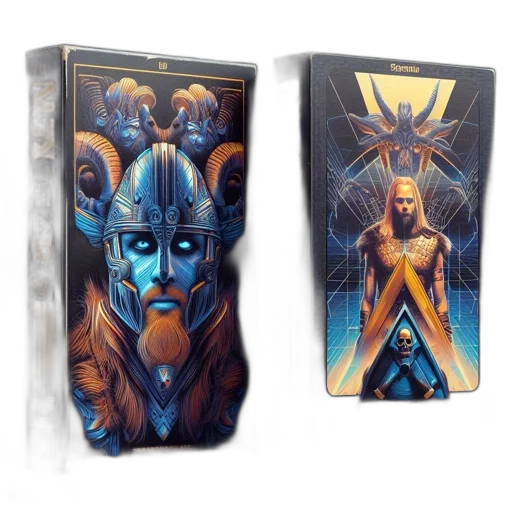 fantasy art, concept art, comic book art, two transparent PNG cut-out