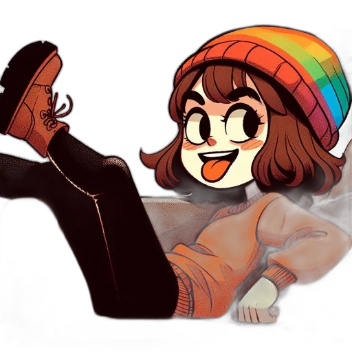 hat, jacket, shoes, creature transparent PNG cut-out