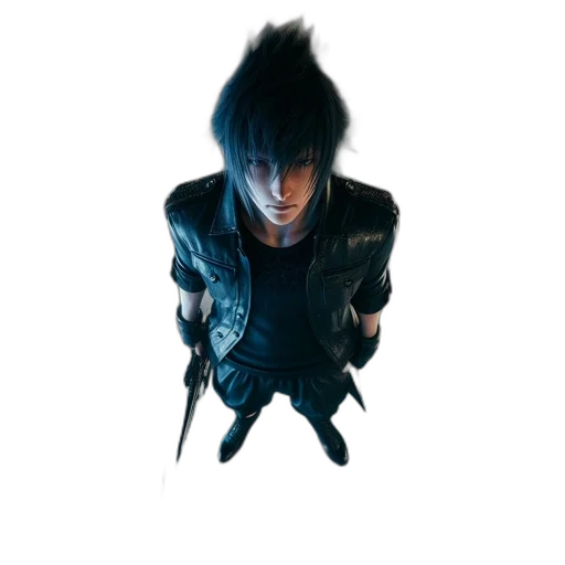 jacket, weapon, staff, sword transparent PNG cut-out