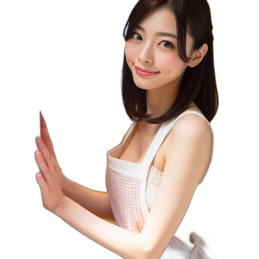 dress, robot, staff, face transparent PNG cut-out