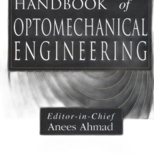 handbook, optomechanical, engineering, edited transparent PNG cut-out