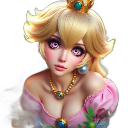 jewelry, crown, dress, fantasy art transparent PNG cut-out