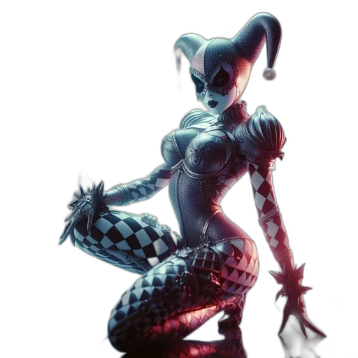 robot, dress, creature, weapon transparent PNG cut-out