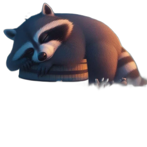 animal, creature, hat, staff transparent PNG cut-out