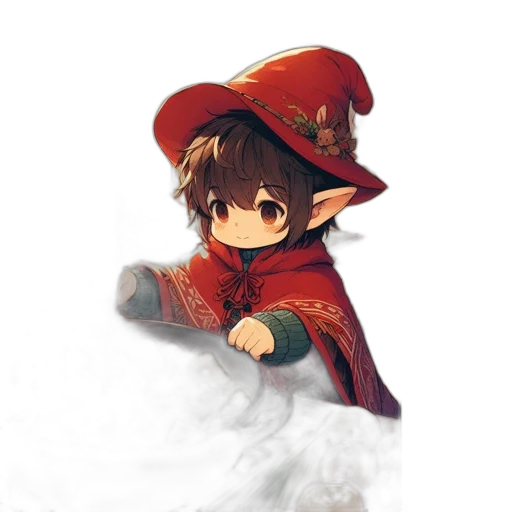 staff, hat, dragon, weapon transparent PNG cut-out