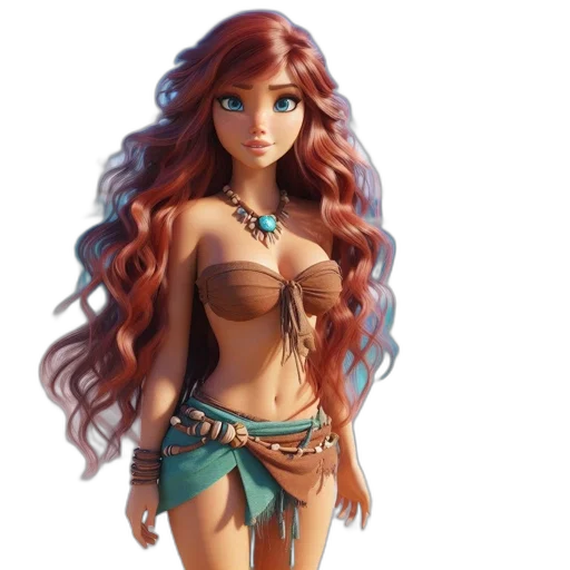dress, fantasy art, concept art, 3d render transparent PNG cut-out