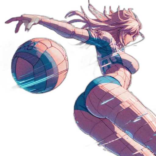 robot, hair, concept art, anime transparent PNG cut-out