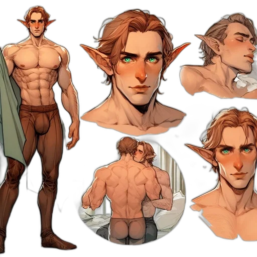 concept art, fantasy art, comic book art, pixel art transparent PNG cut-out