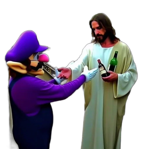 weapon, bottle, sword, vaporwave transparent PNG cut-out