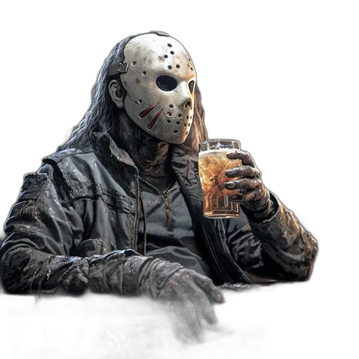 mask, jacket, face, concept art transparent PNG cut-out