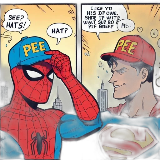 hat, mask, comic book art, concept art transparent PNG cut-out