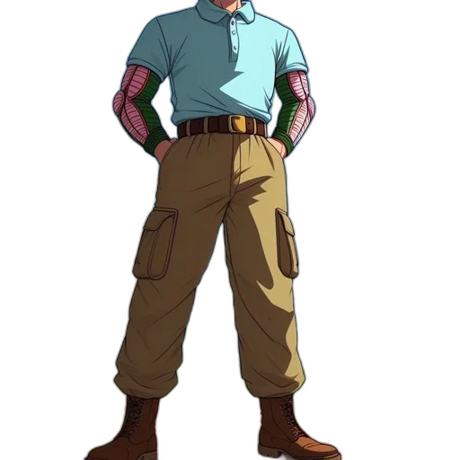 staff, jacket, animal, concept art transparent PNG cut-out