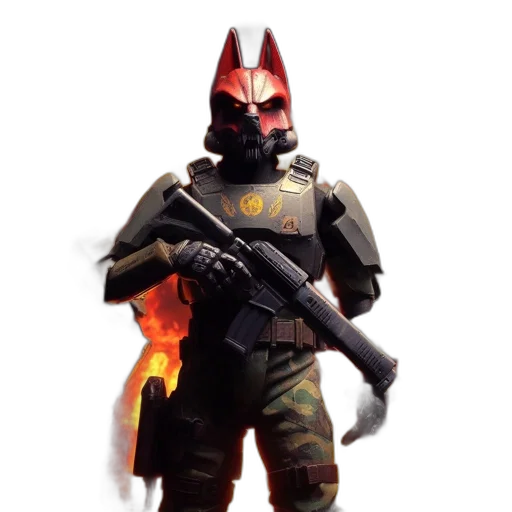 mask, weapon, staff, robot transparent PNG cut-out