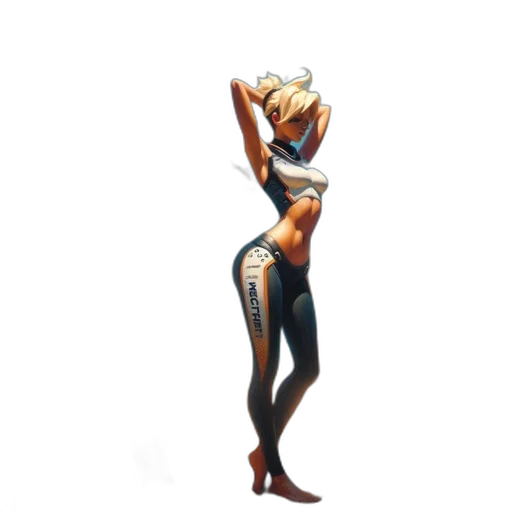 dress, mask, staff, robot transparent PNG cut-out
